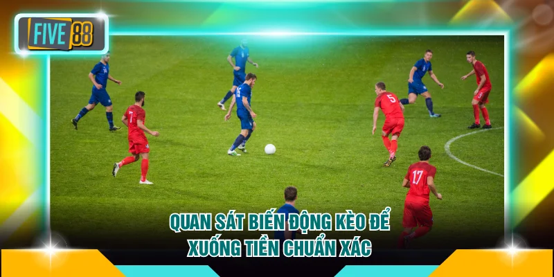 Quan sát biến động kèo để xuống tiền chuẩn xác