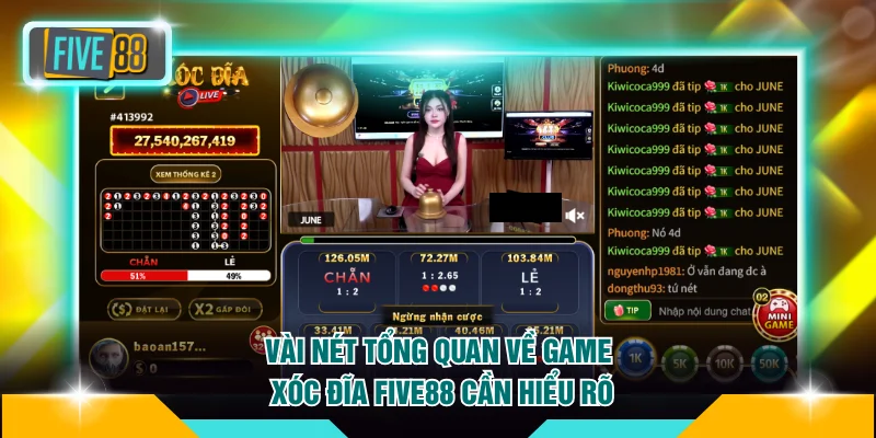 Công Thức Đánh Xóc Đĩa FIVE88 Kiếm Tiền Thật Nhanh Chóng 2 Vài nét tổng quan về game xóc đĩa FIVE88 cần hiểu rõ